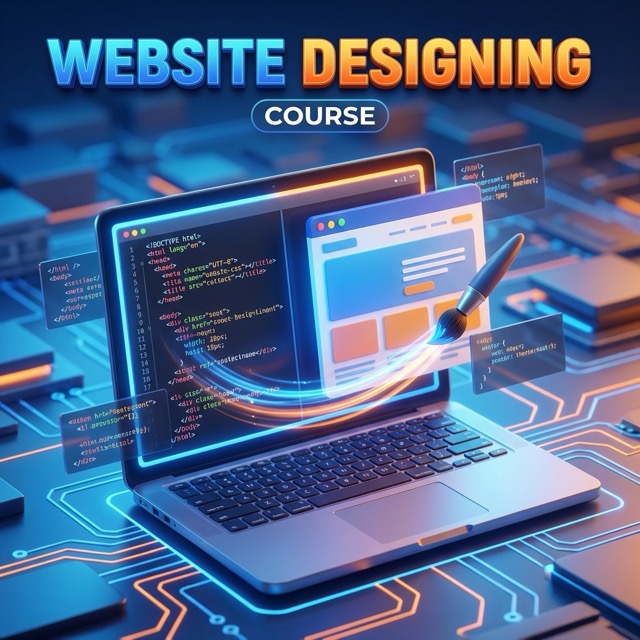 Website Designing - HTML, CSS & JavaScript